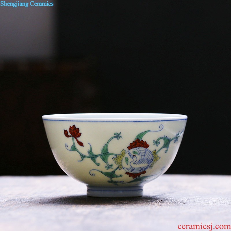 Longquan celadon jingdezhen ceramic tea set Porcelain of a complete set of manual kung fu tea tea, the tea ceremony