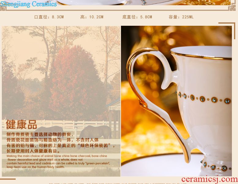 Jingdezhen ceramic high temperature color glaze tea set sample tea cup tureen individual fair mug cup