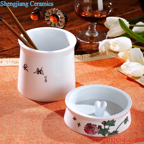 Jingdezhen porcelain youligong shochiku mei tureen large ceramic cups kung fu tea set three bowl