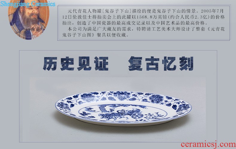 Jingdezhen blue and white ceramics youligong hand-painted sample tea cup kung fu tea cup tea cups small bowl