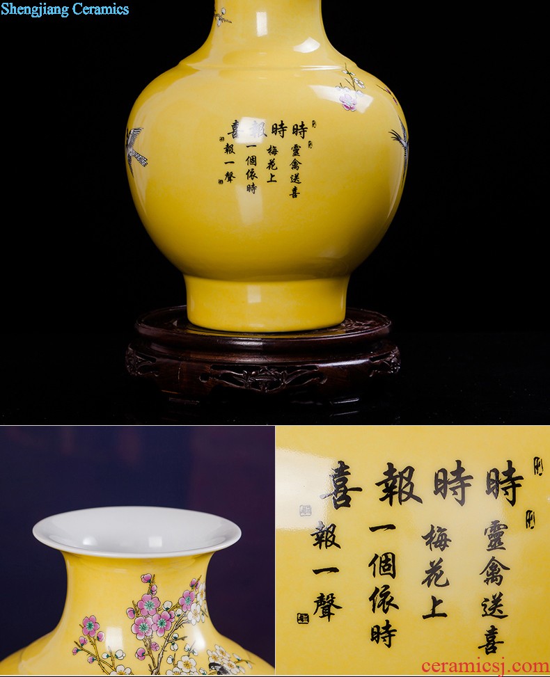 Creative vases, contemporary and contracted household living room TV ark place jingdezhen ceramics restaurant ikebana arts and crafts