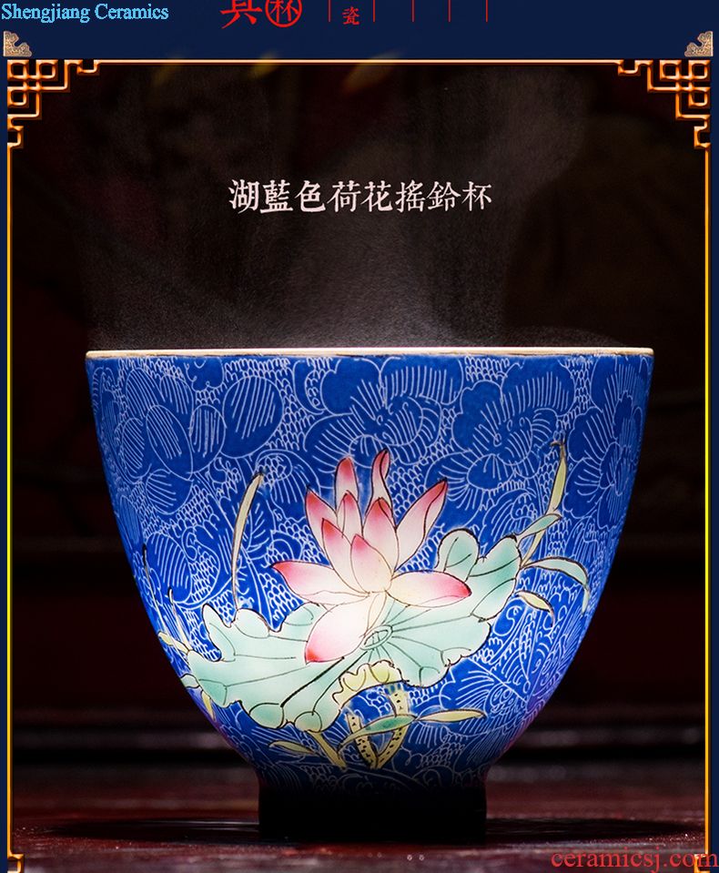 Bowl suit jingdezhen ceramic tableware ceramic bowl 4.5 m job european-style originality 6 inches rainbow noodle bowl