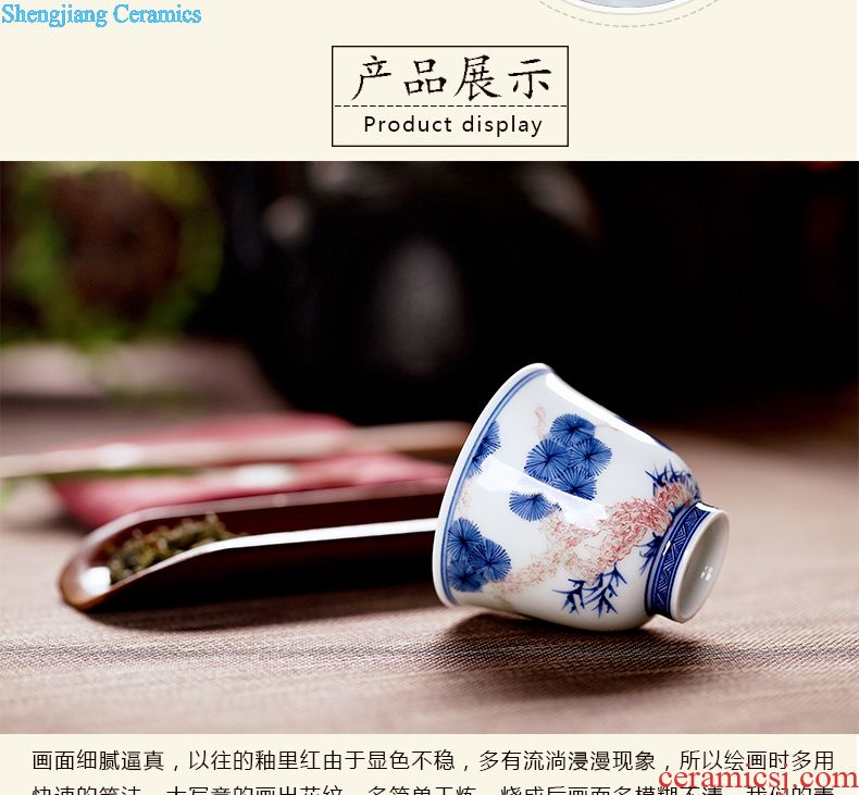 Bone porcelain scoop the son of blue and white porcelain spoon spoon Chinese pottery and porcelain hotel eat with porcelain household porcelain scoop scoop of a spoon