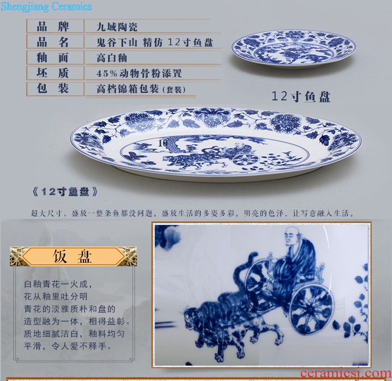 Jingdezhen blue and white ceramics youligong hand-painted sample tea cup kung fu tea cup tea cups small bowl