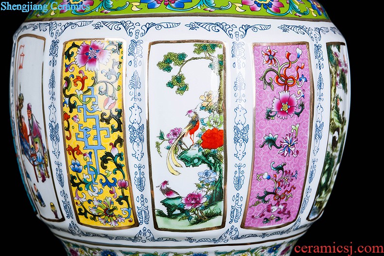 Jingdezhen ceramics furnishing articles household adornment hang dish large wine crafts the sitting room porch decorate dish
