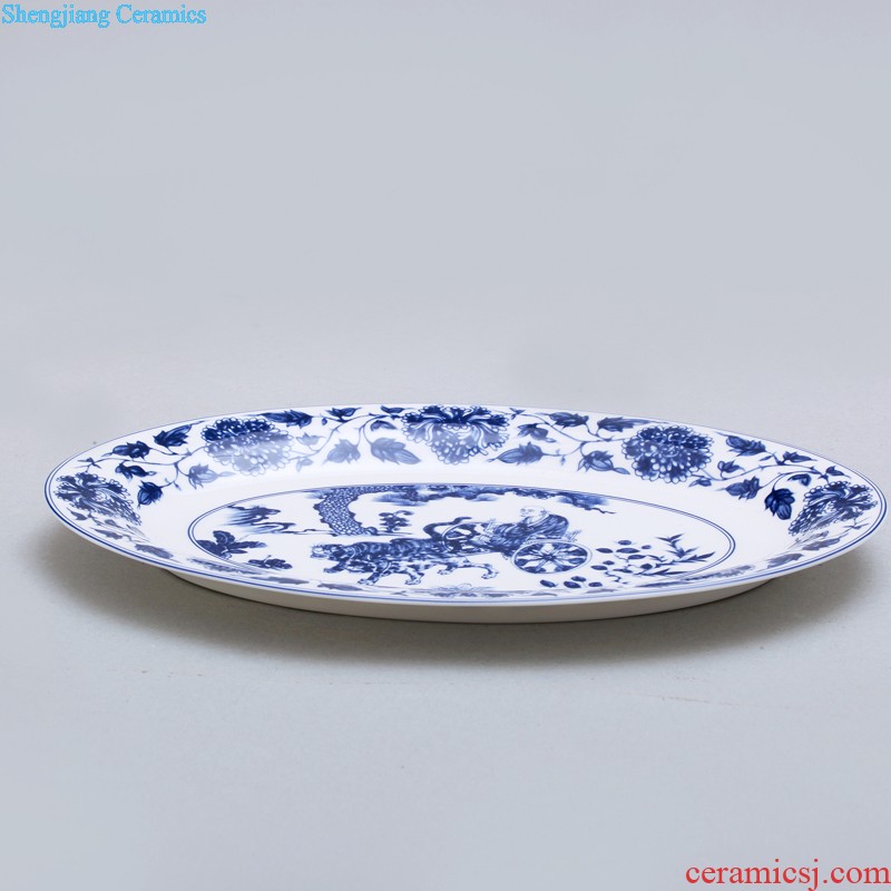 Jingdezhen blue and white ceramics youligong hand-painted sample tea cup kung fu tea cup tea cups small bowl