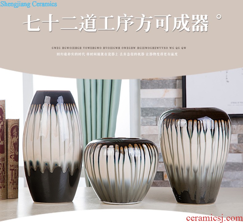 Jingdezhen ceramics hand-painted vases, flower arrangement wine porch home decoration sitting room TV ark furnishing articles