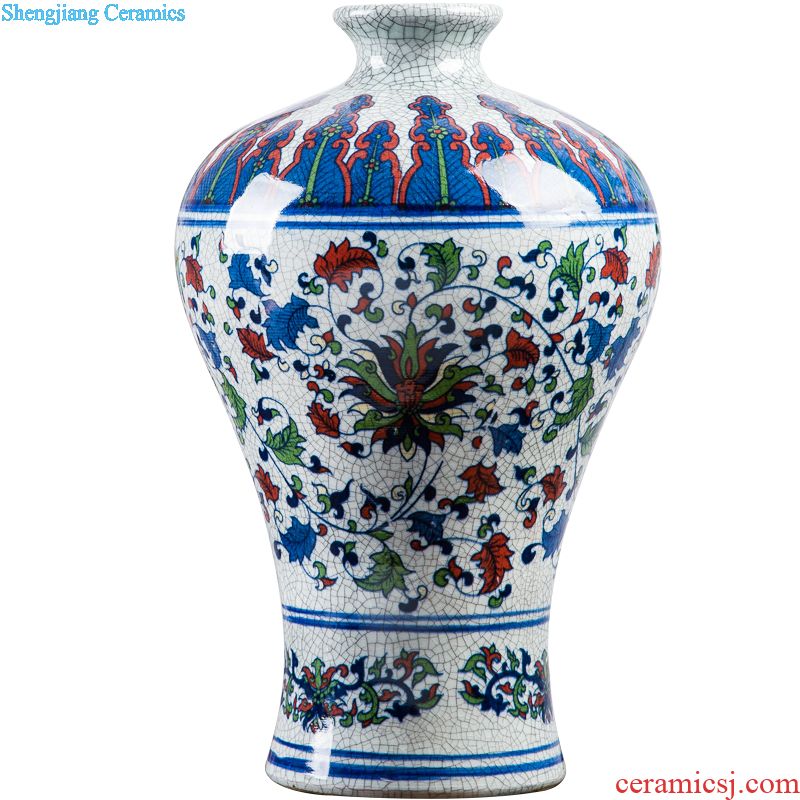 Jingdezhen ceramic aquarium goldfish large blue and white turtle slept GangPen bowl lotus narcissus basin of lotus cylinder betelnut POTS