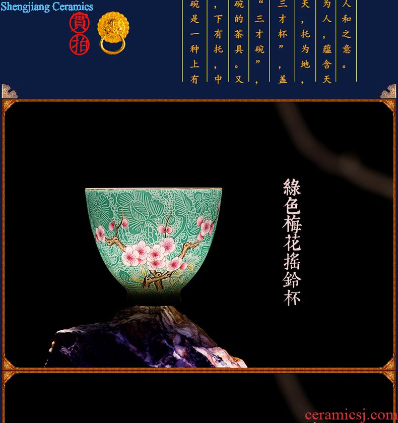 Bowl suit jingdezhen ceramic tableware ceramic bowl 4.5 m job european-style originality 6 inches rainbow noodle bowl