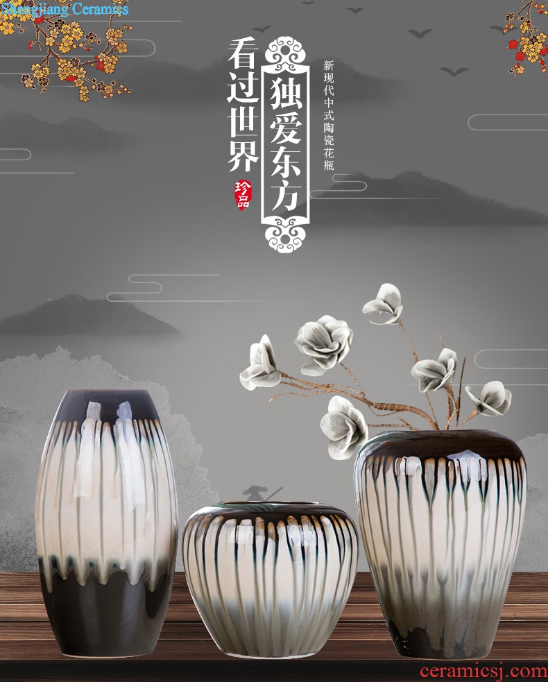 Jingdezhen ceramics hand-painted vases, flower arrangement wine porch home decoration sitting room TV ark furnishing articles