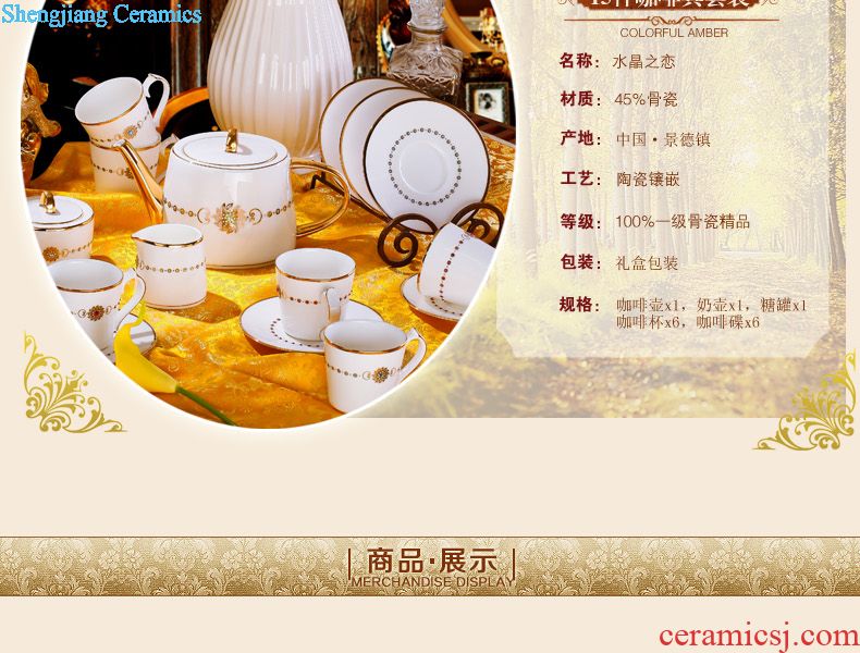 Archaize of yuan blue and white porcelain tableware prince pot soup pot broad-brimmed pot guiguzi bone porcelain jingdezhen high-grade ceramics