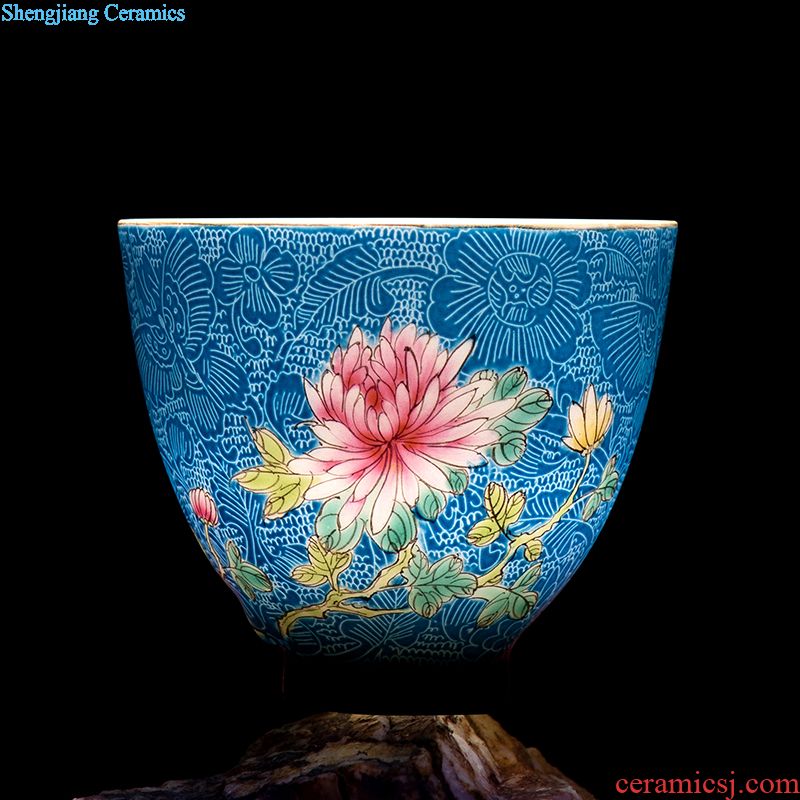 Bowl suit jingdezhen ceramic tableware ceramic bowl 4.5 m job european-style originality 6 inches rainbow noodle bowl