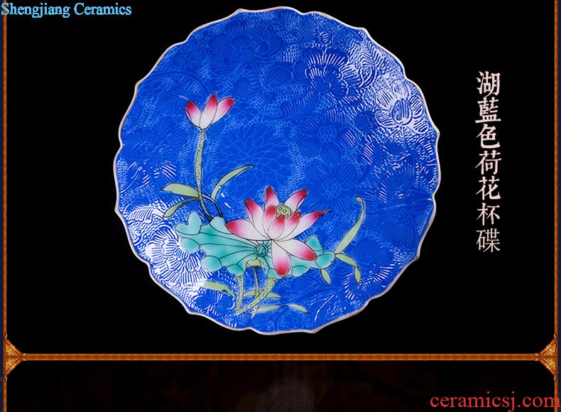 Bowl suit jingdezhen ceramic tableware ceramic bowl 4.5 m job european-style originality 6 inches rainbow noodle bowl