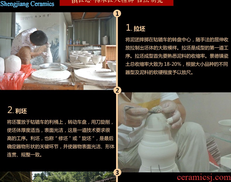 Jingdezhen ceramics cup ji red sample tea cup kung fu tea master cup of hand made small teacup personal single cup