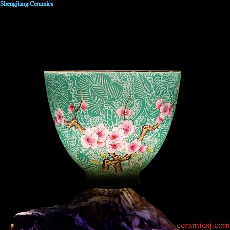 Bowl suit jingdezhen ceramic tableware ceramic bowl 4.5 m job european-style originality 6 inches rainbow noodle bowl