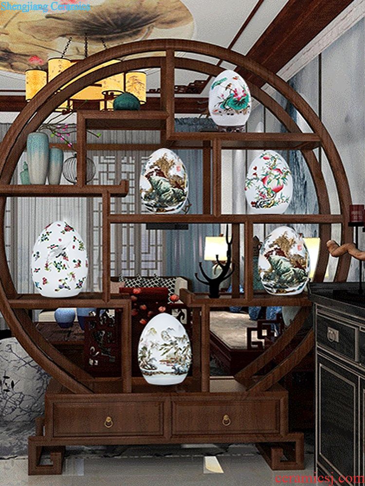 Jingdezhen ceramics wine ark adornment is placed small place office handicraft decoration household act the role ofing is tasted the living room