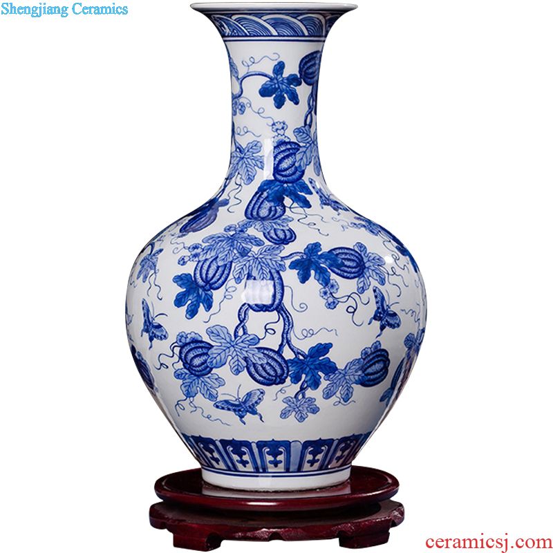 Jingdezhen ceramics furnishing articles household adornment hang dish wine festival arts and crafts the sitting room porch decorate dish