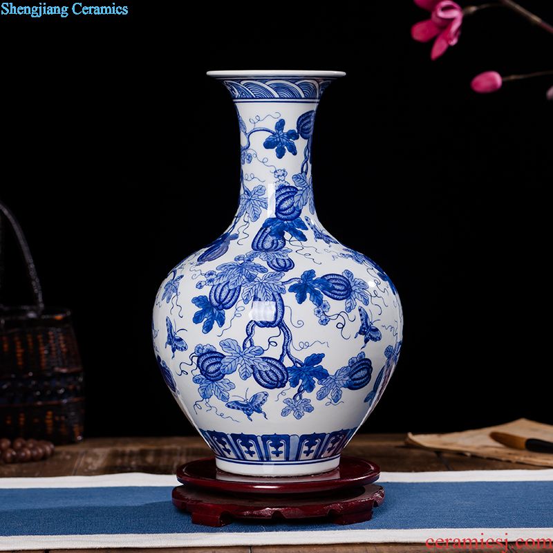 Jingdezhen ceramics furnishing articles household adornment hang dish wine festival arts and crafts the sitting room porch decorate dish