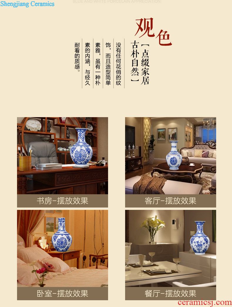 Jingdezhen ceramics furnishing articles household adornment hang dish wine festival arts and crafts the sitting room porch decorate dish