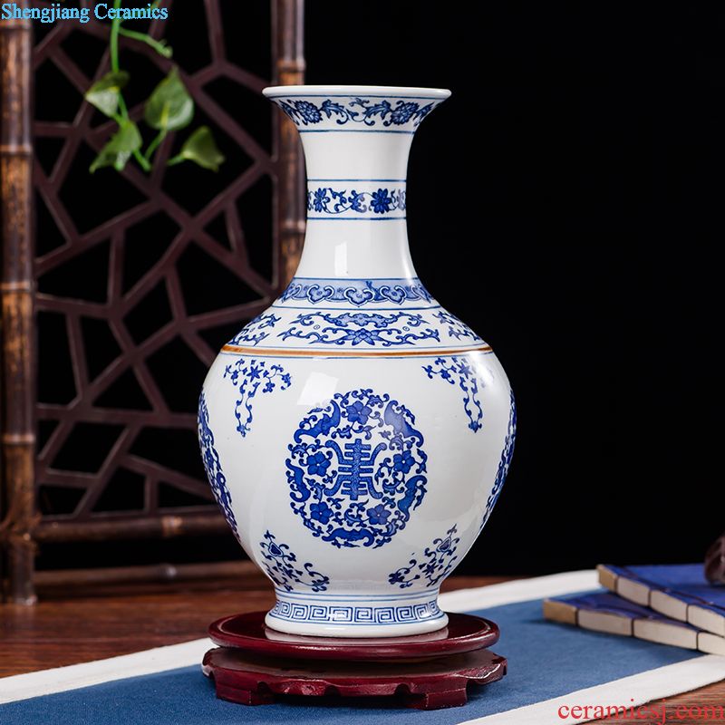 Jingdezhen ceramics furnishing articles household adornment hang dish wine festival arts and crafts the sitting room porch decorate dish