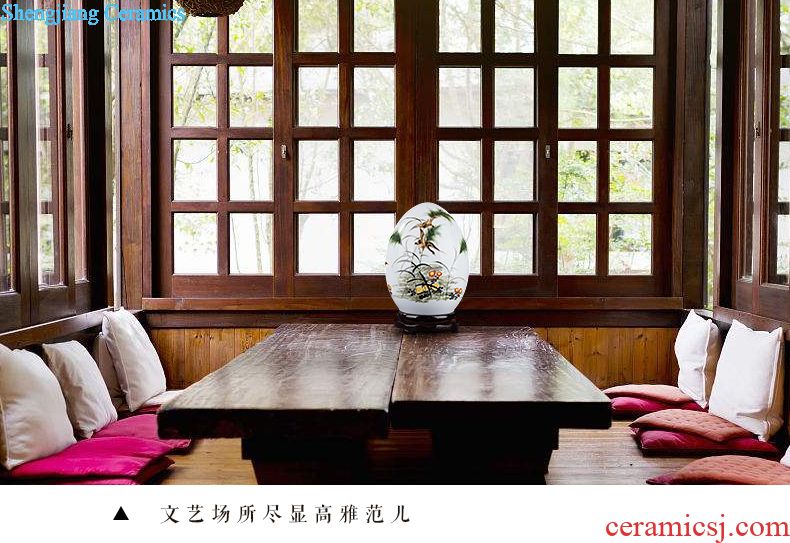 Jingdezhen ceramics wine ark adornment is placed small place office handicraft decoration household act the role ofing is tasted the living room