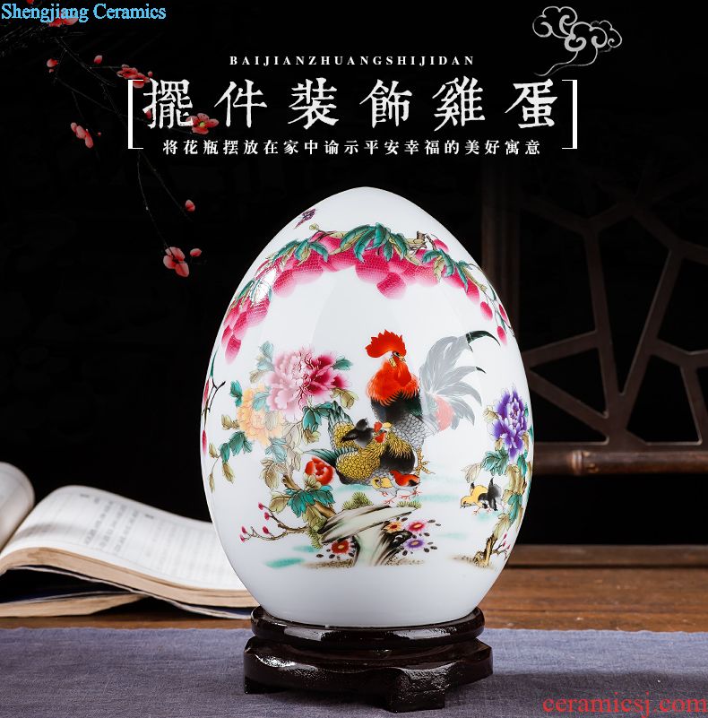 Jingdezhen ceramics wine ark adornment is placed small place office handicraft decoration household act the role ofing is tasted the living room