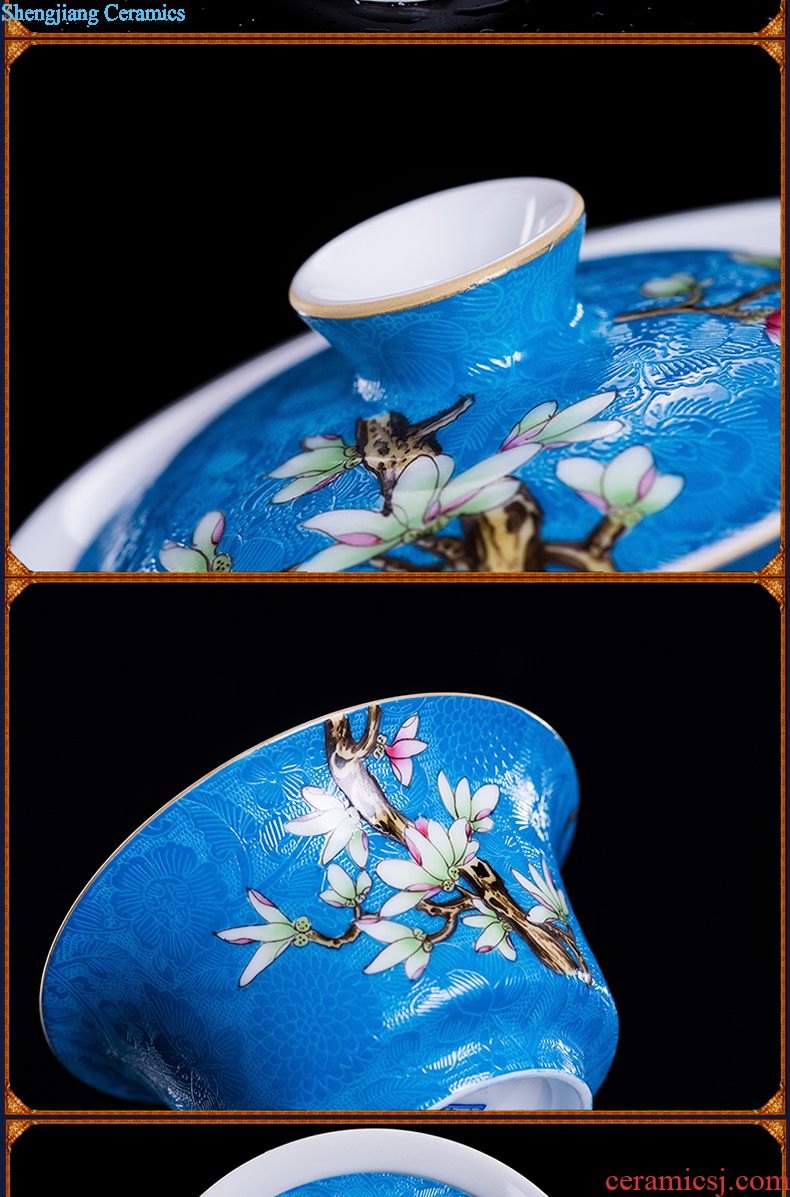 Jingdezhen ceramic cups With cover bone China mugs porcelain cup package mail office meeting Every year more than