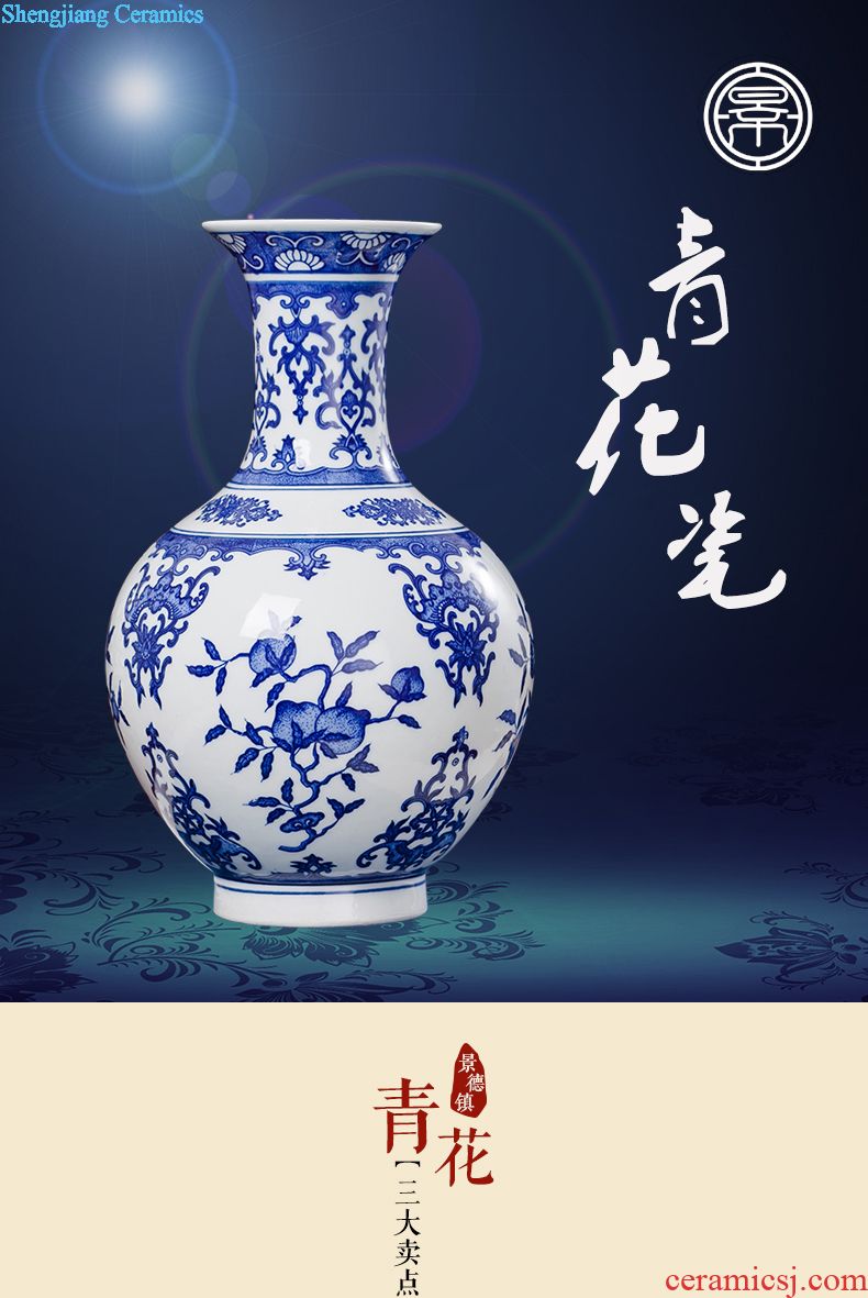 Jingdezhen ceramics furnishing articles household adornment hang dish wine festival arts and crafts the sitting room porch decorate dish