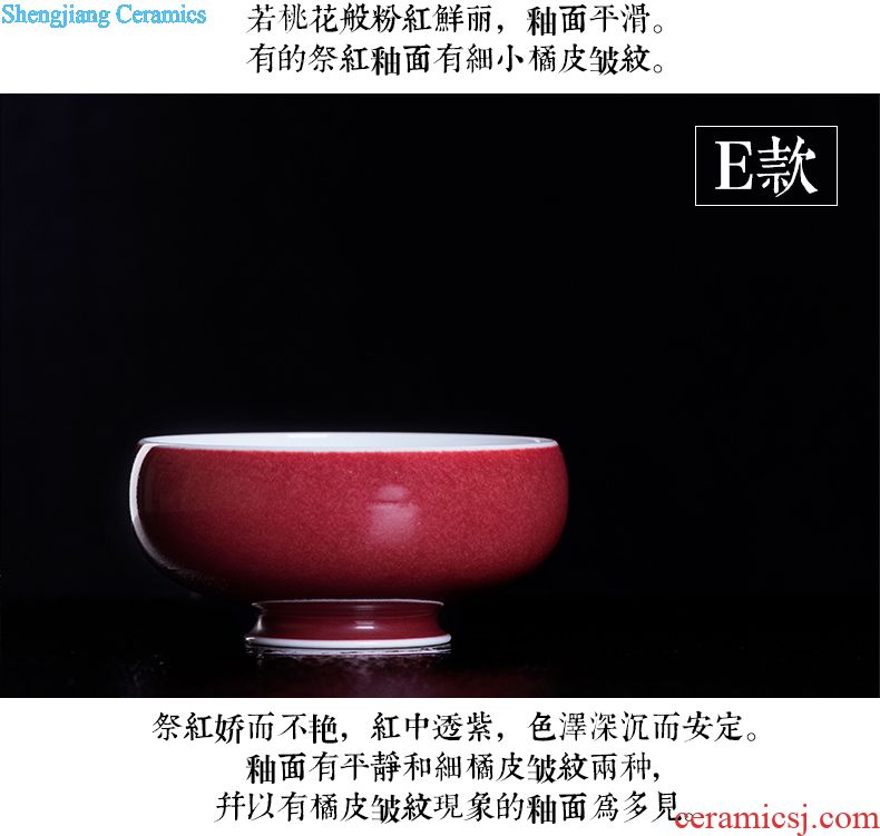 Jingdezhen ceramics hand-painted archaize bucket color treasure phase master kung fu tea cup sample tea cup cup can be customized