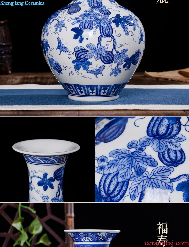 Jingdezhen ceramics furnishing articles household adornment hang dish wine festival arts and crafts the sitting room porch decorate dish