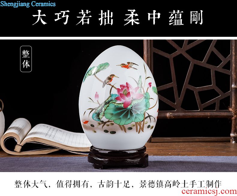 Jingdezhen ceramics wine ark adornment is placed small place office handicraft decoration household act the role ofing is tasted the living room