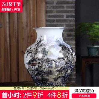 Cixin qiu - yun jingdezhen ceramics vase furnishing articles lrene jiangnan flower arrangement home sitting room study process act the role ofing is tasted