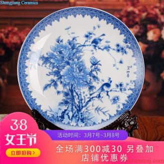 069 home furnishing articles Jingdezhen ceramics Fragrant lotus GangPen fish tank water lily shallow narcissus