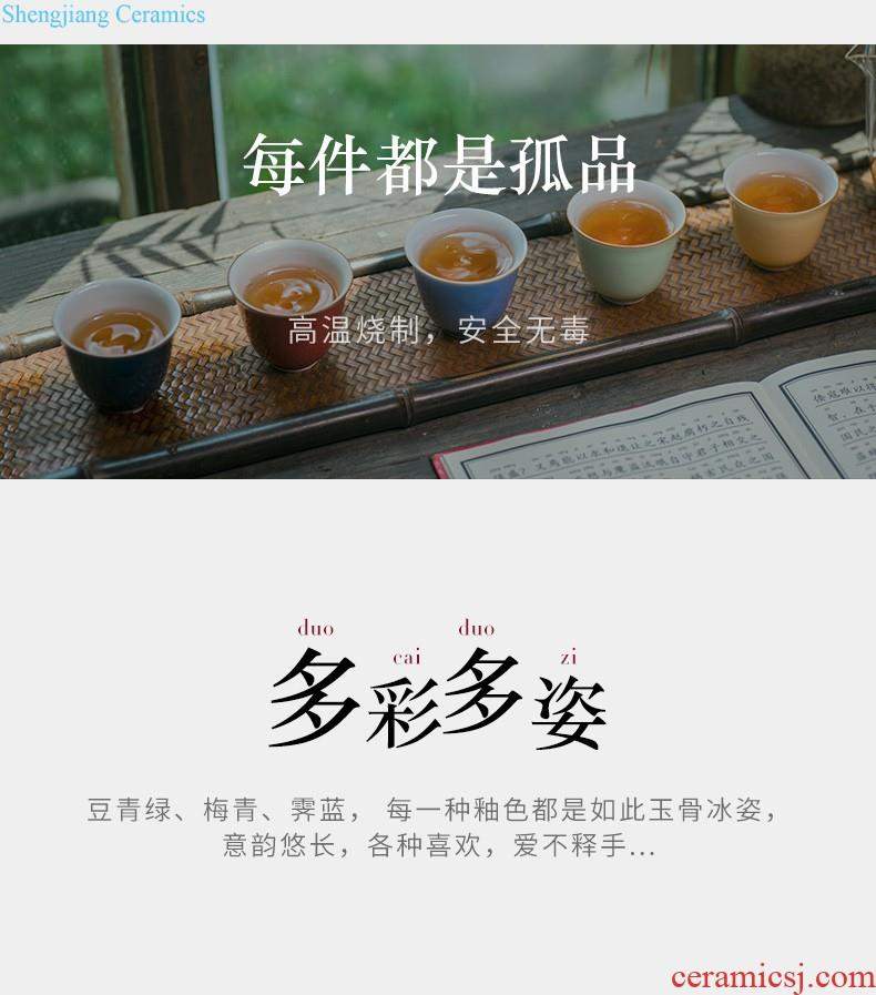 Ceramic crack cup travel a pot of two cups of tea set jingdezhen porcelain outdoor portable charter take tea