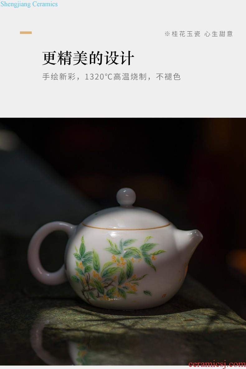 Lane in phnom penh jingdezhen ceramic fair mug kung fu tea tea sea portion evenly cup of tea, tea accessories