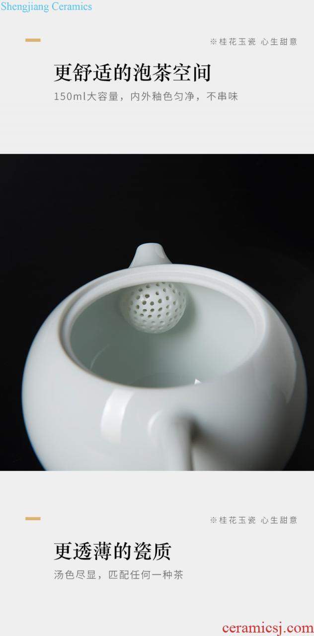 Lane in phnom penh jingdezhen ceramic fair mug kung fu tea tea sea portion evenly cup of tea, tea accessories