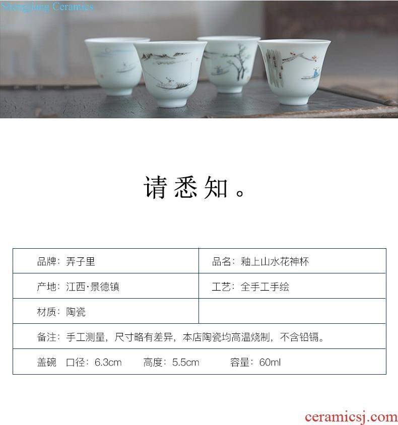 White porcelain tea sets jingdezhen domestic xi shi pot of tea ware built water box of a complete set of contracted kunfu tea cups