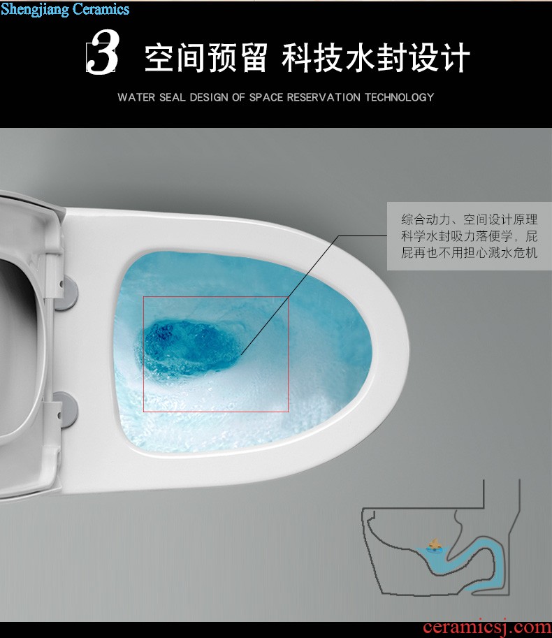 Art pillar basin ceramic floor pillar type lavatory toilet lavabo balcony one wash basin