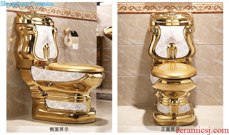 Art pillar basin ceramic floor pillar type lavatory toilet lavabo balcony one wash basin