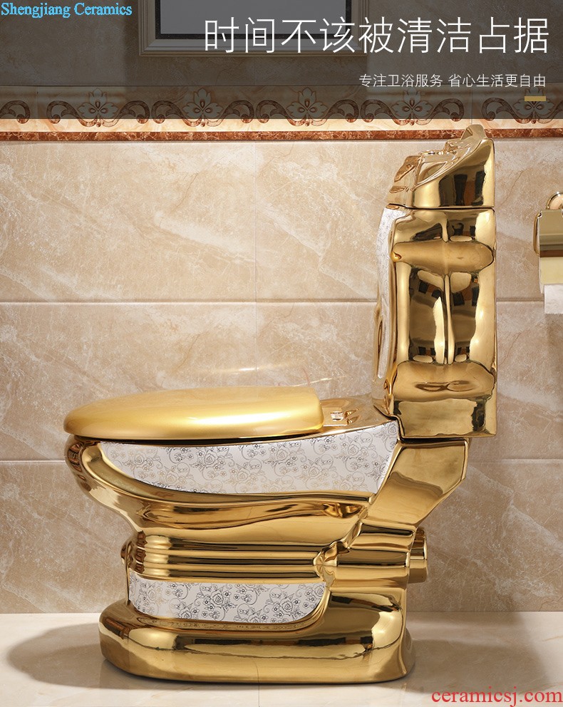 Art pillar basin ceramic floor pillar type lavatory toilet lavabo balcony one wash basin