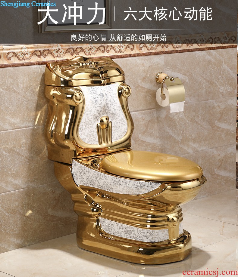 Art pillar basin ceramic floor pillar type lavatory toilet lavabo balcony one wash basin