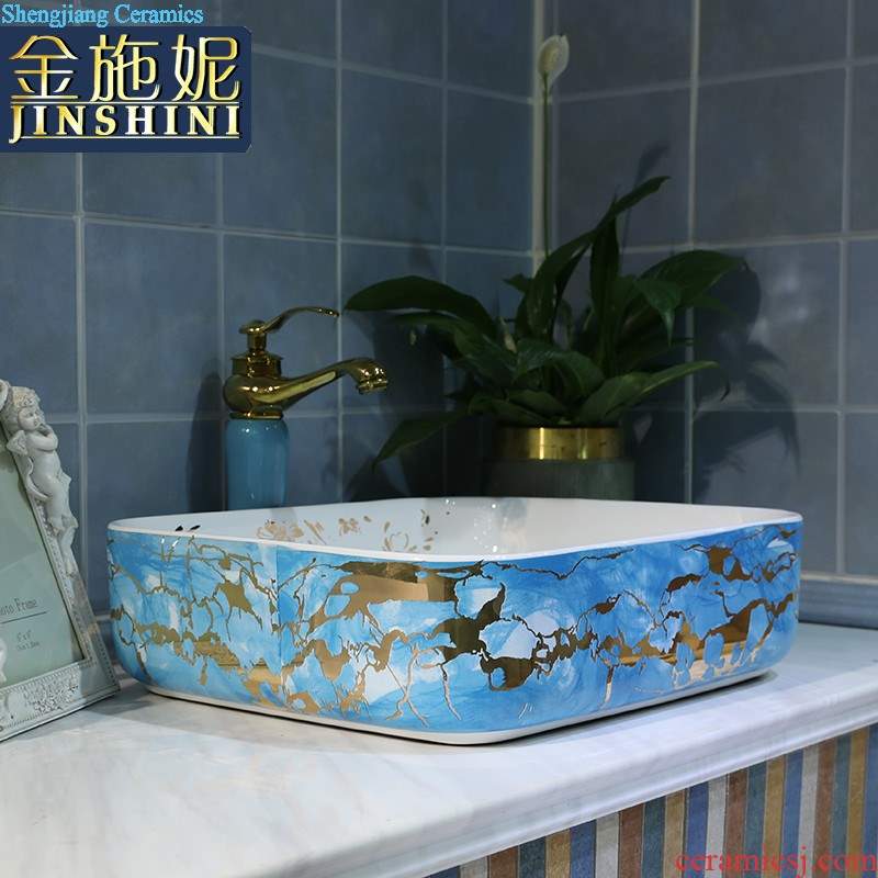 Vertical column column type lavatory Jane European ceramic lavabo toilet basin basin, wash gargle console