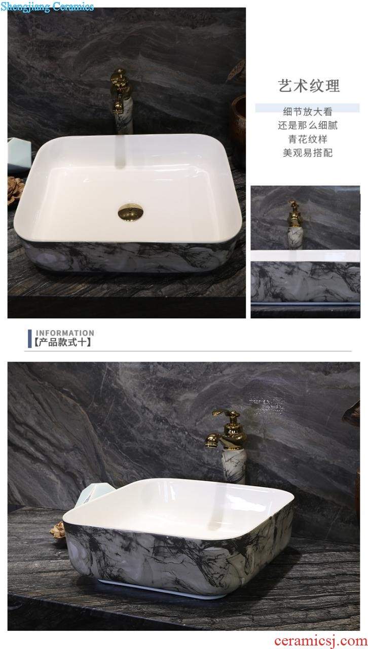 Ceramic art basin lavatory plate oval sink to wash your hands of household contracted the stage basin sink basin