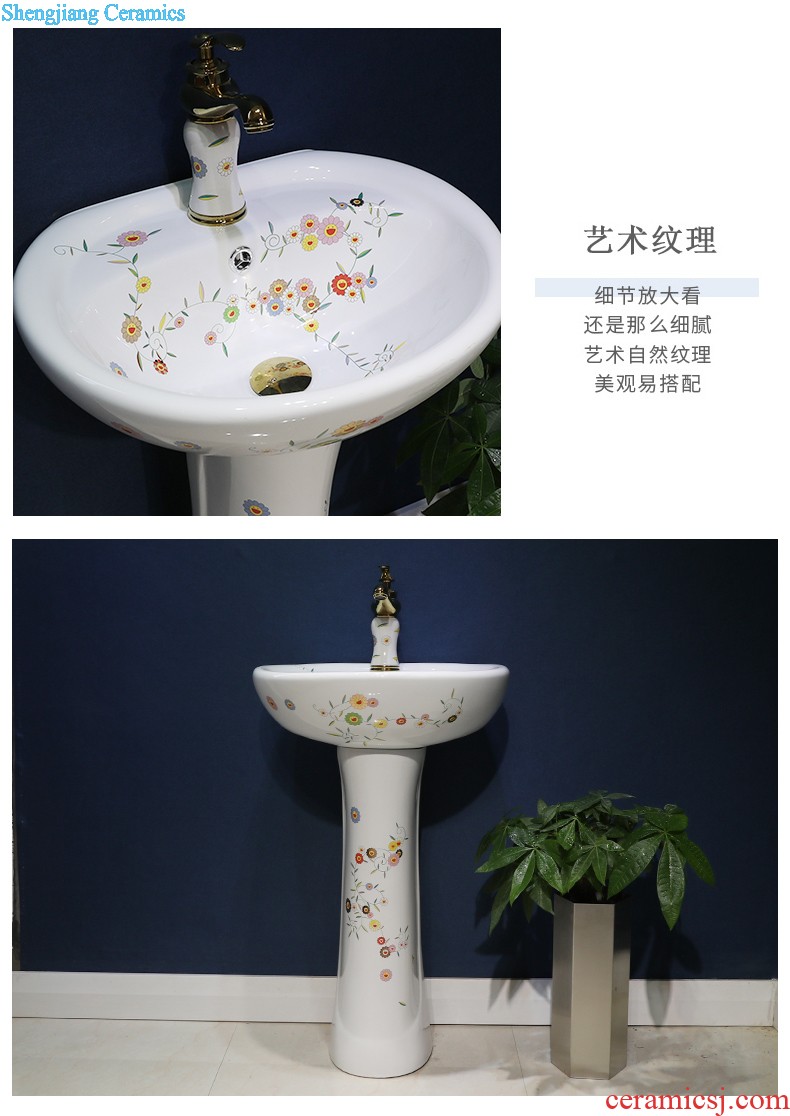 Gold cellnique Siamese toilet implement mute odor-proof wei yu household ceramic water saving toilet implement