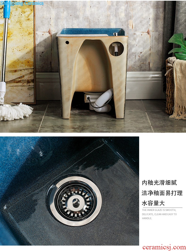 M beautiful stage basin ceramic toilet lavabo that defend bath lavatory art flower small pure and fresh and hand-painted windmill
