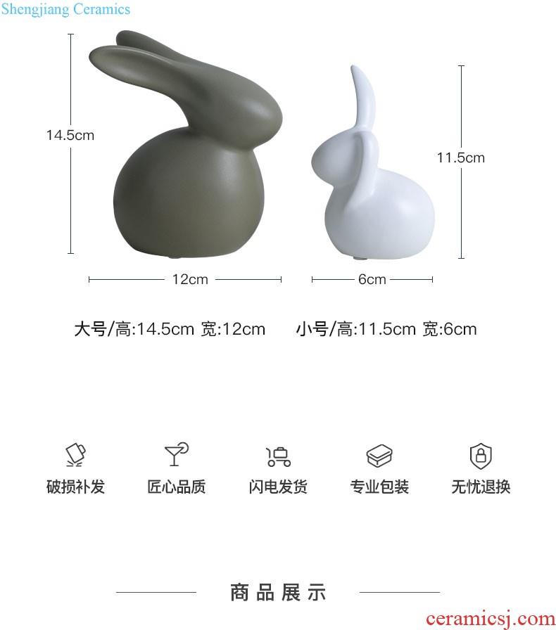 A Japanese zen ceramic simulation flower vases, furnishing articles Manual creative contracted sitting room dry flower flower vases, furnishing articles