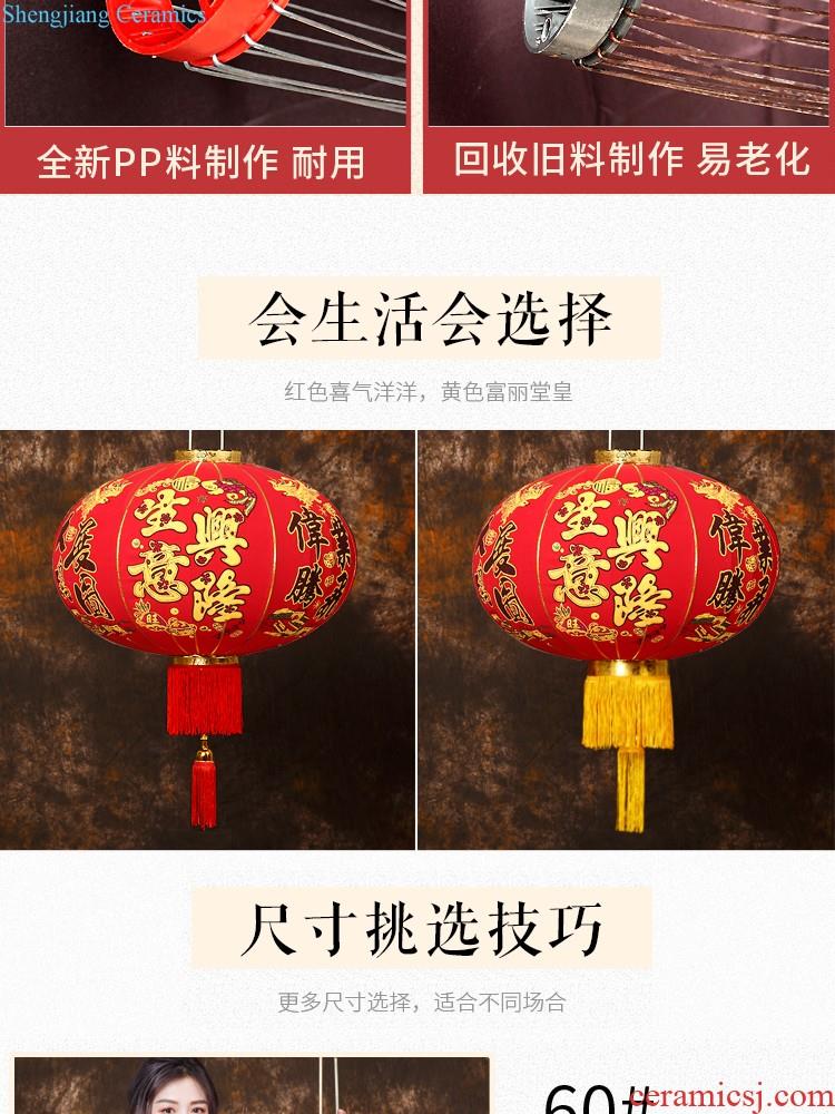 Chinese knot pendant large sitting room everyone hand porch decoration tassel hanging New Year Chinese New Year Spring Festival decoration supplies