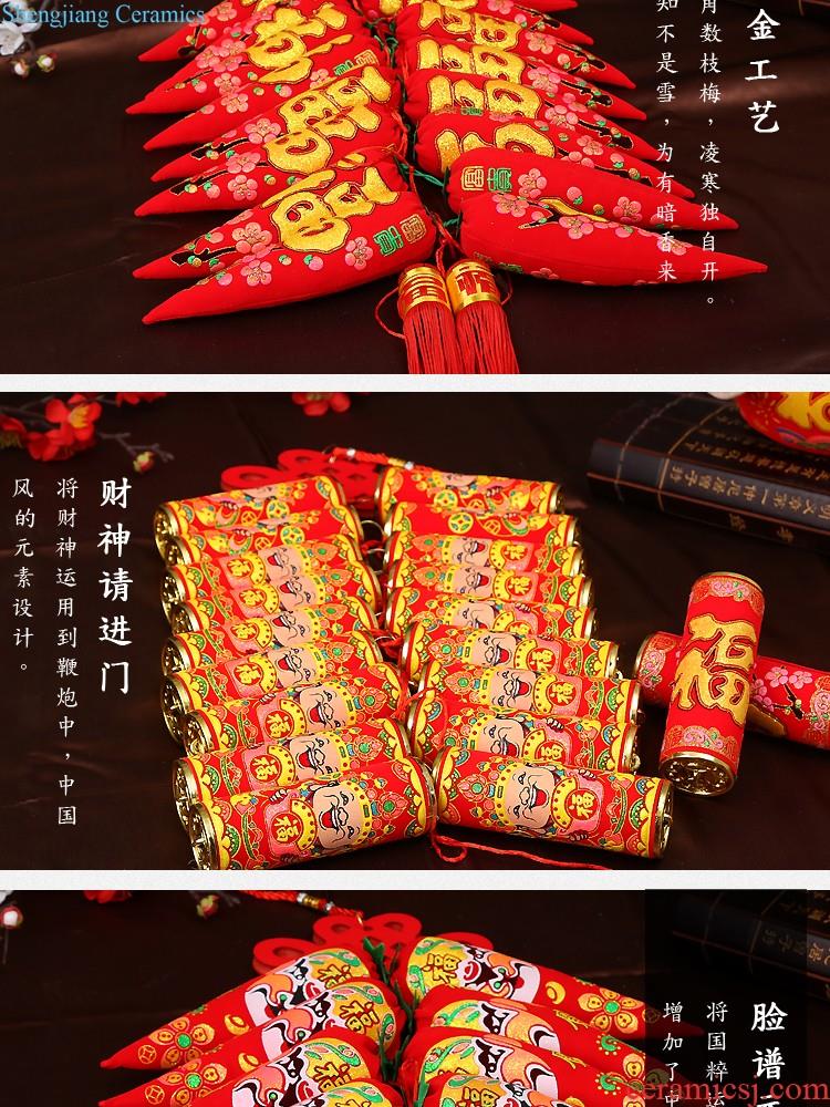 Chinese knot pendant everyone a new porch is decorated home small sitting room feng shui large Chinese knot by hand