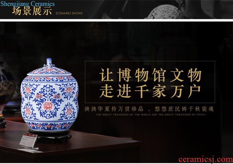 High-quality goods of jingdezhen ceramics hand-painted antique porcelain plate painter of sitting room background wall adornment wall hanging in furnishing articles