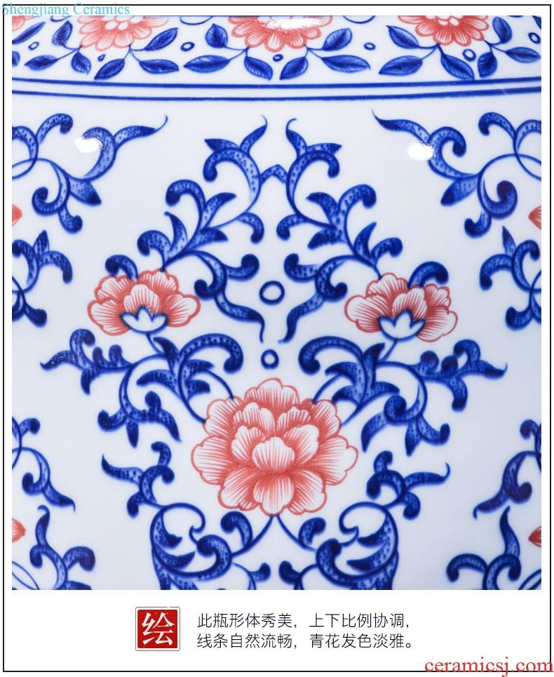 High-quality goods of jingdezhen ceramics hand-painted antique porcelain plate painter of sitting room background wall adornment wall hanging in furnishing articles